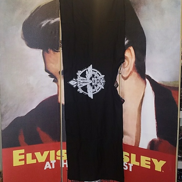 Too Fast Coven Spirit Tribal Bird All Seeing Eye Cape Jersey Top Long Sleeve - Picture 6 of 9